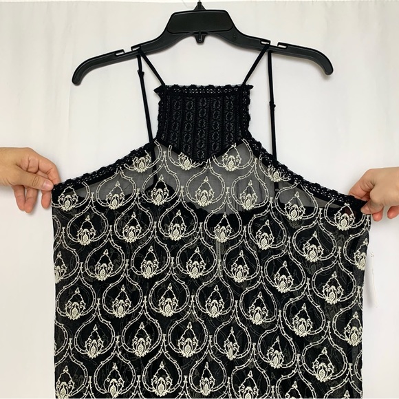 Anthropologie Sheer Mini Dress - Picture 6 of 13